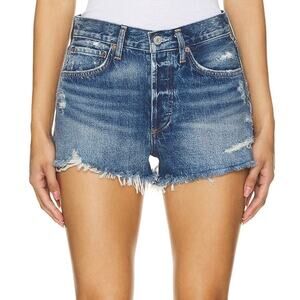 AGOLDE‎ 100% Organic Cotton Parker Cut Off Denim Shorts Jorts 27